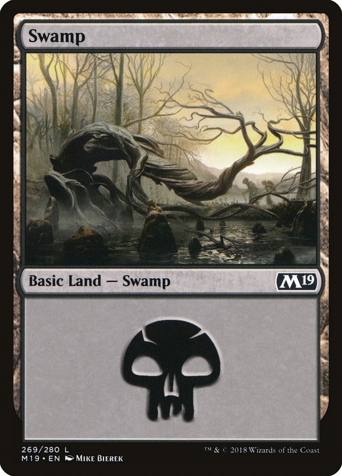 Swamp (269) [Core Set 2019] | Galaxy Games LLC