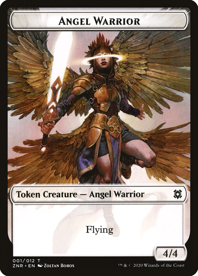 Angel Warrior Token [Zendikar Rising Tokens] | Galaxy Games LLC