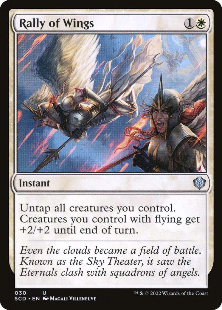 Rally of Wings [Starter Commander Decks] | Galaxy Games LLC