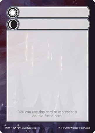 Helper Card (6/9) [Innistrad: Crimson Vow Tokens] | Galaxy Games LLC