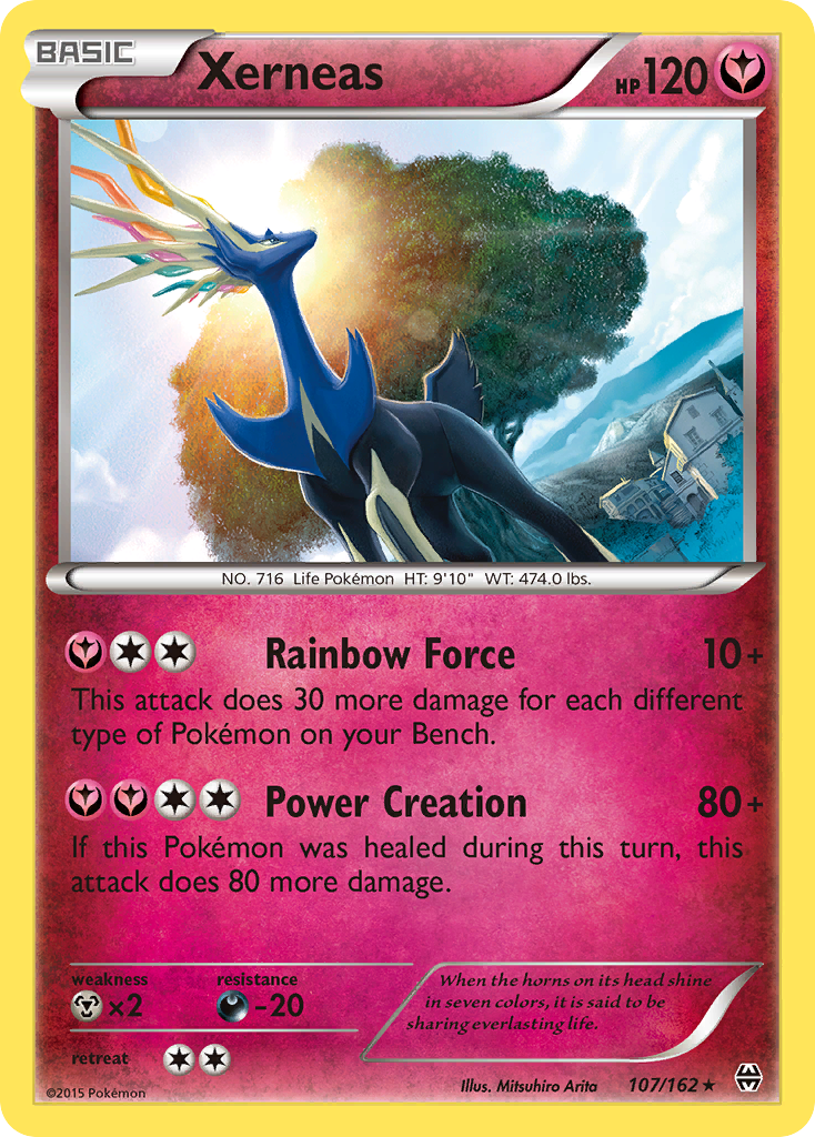 Xerneas (107/162) [XY: BREAKthrough] | Galaxy Games LLC