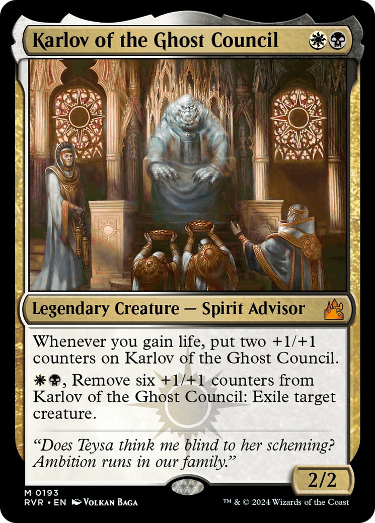 Karlov of the Ghost Council [Ravnica Remastered] | Galaxy Games LLC