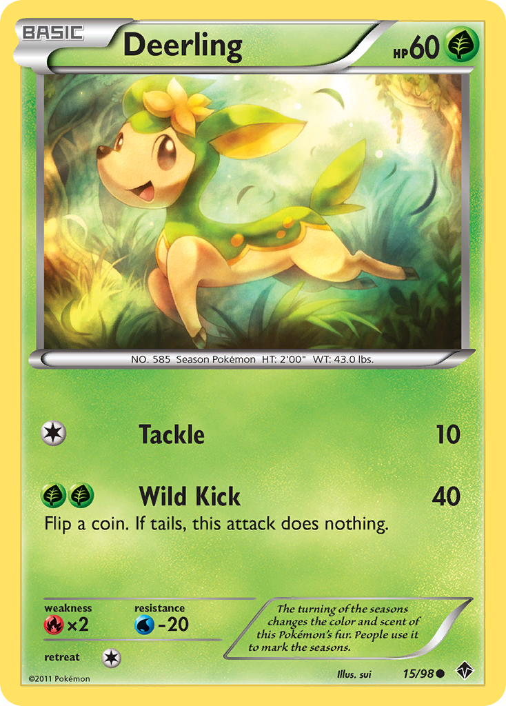 Deerling (15/98) [Black & White: Emerging Powers] | Galaxy Games LLC