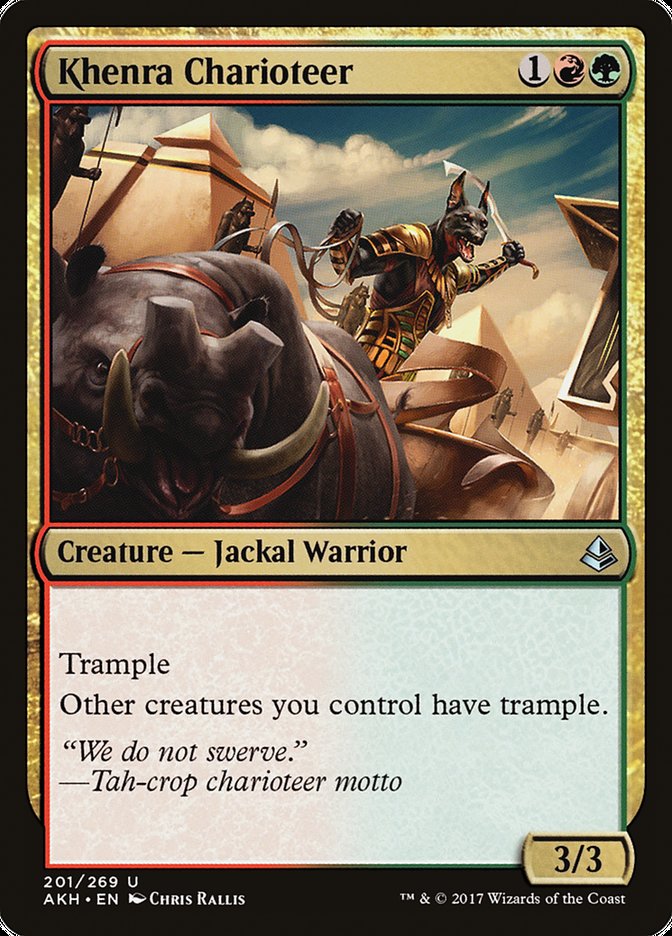 Khenra Charioteer [Amonkhet] | Galaxy Games LLC