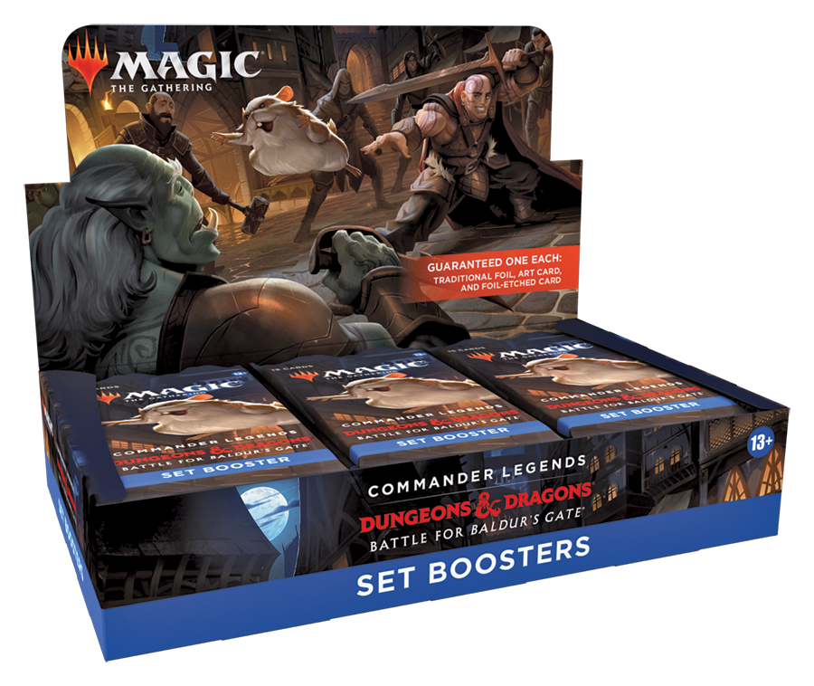 Commander Legends: Battle for Baldur's Gate - Set Booster Display | Galaxy Games LLC