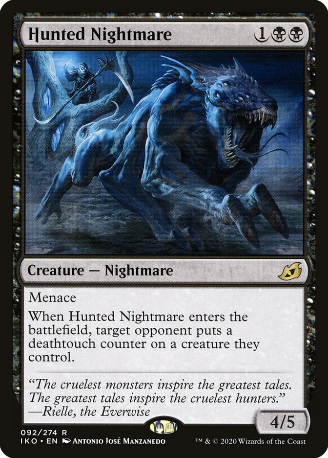 Hunted Nightmare [Ikoria: Lair of Behemoths] | Galaxy Games LLC