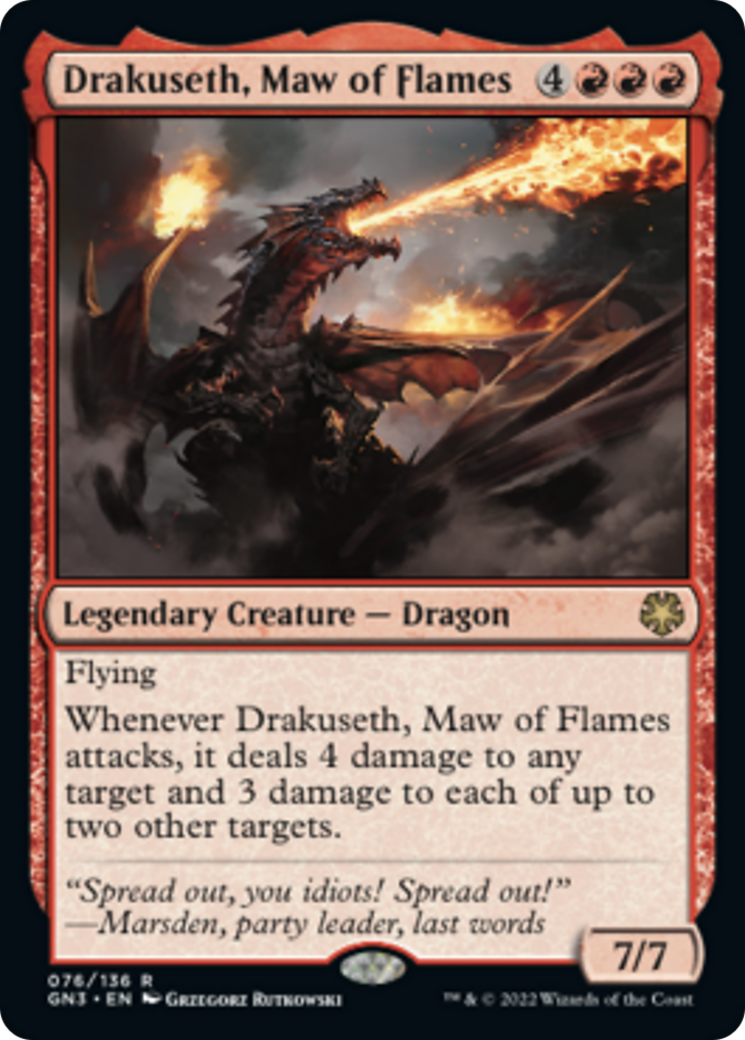 Drakuseth, Maw of Flames [Game Night: Free-for-All] | Galaxy Games LLC