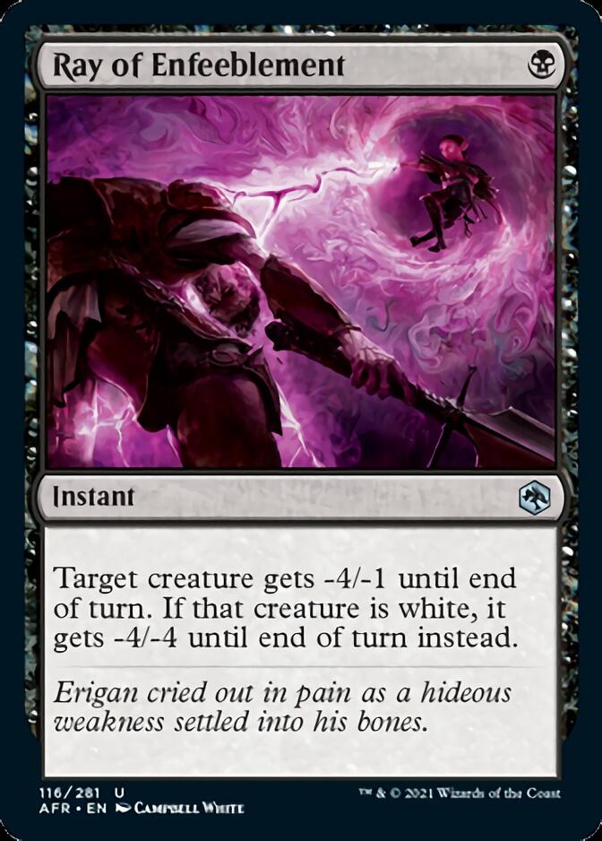 Ray of Enfeeblement [Dungeons & Dragons: Adventures in the Forgotten Realms] | Galaxy Games LLC