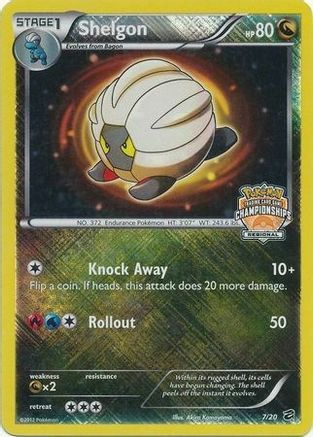 Shelgon (7/20) (Regional Championship) [Black & White: Dragon Vault] | Galaxy Games LLC