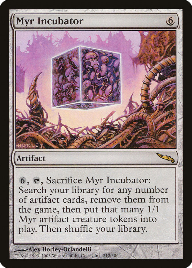 Myr Incubator [Mirrodin] | Galaxy Games LLC