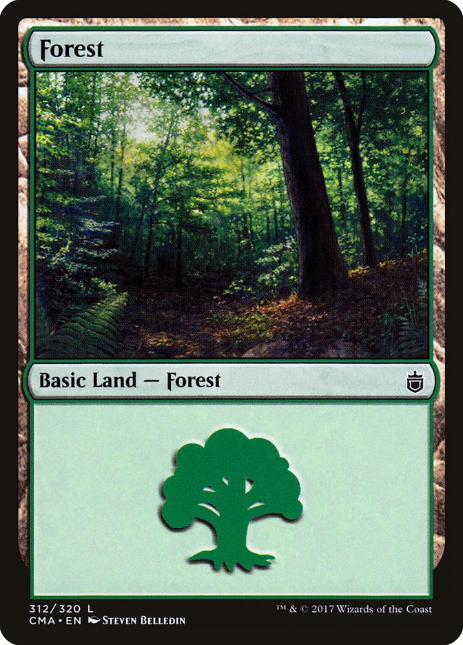 Forest (312) [Commander Anthology] | Galaxy Games LLC