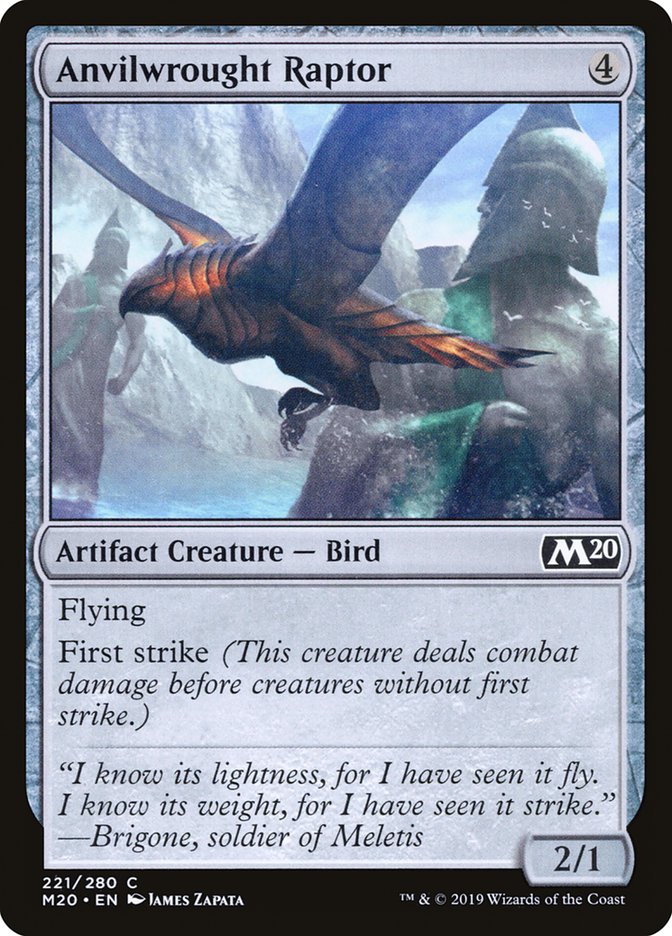 Anvilwrought Raptor [Core Set 2020] | Galaxy Games LLC