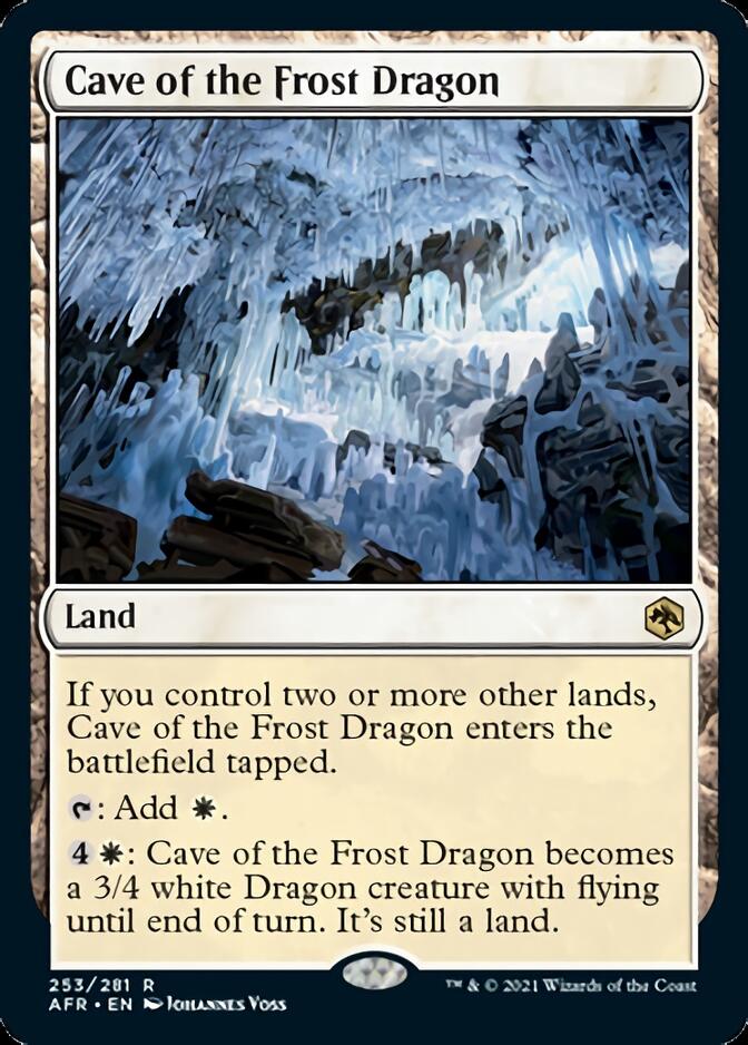 Cave of the Frost Dragon [Dungeons & Dragons: Adventures in the Forgotten Realms] | Galaxy Games LLC