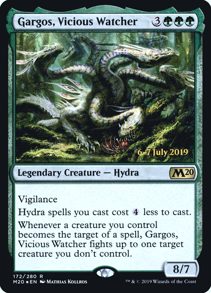 Gargos, Vicious Watcher [Core Set 2020 Prerelease Promos] | Galaxy Games LLC