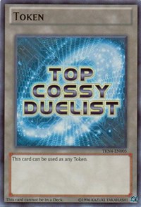 Top Ranked COSSY Duelist Token (Blue) [TKN4-EN005] Ultra Rare | Galaxy Games LLC