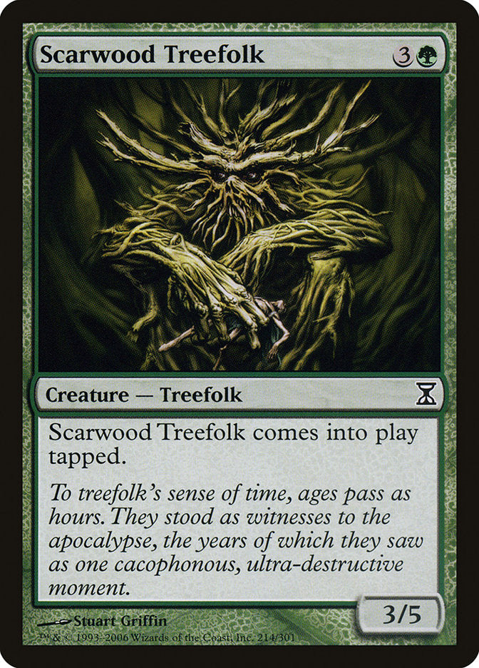 Scarwood Treefolk [Time Spiral] | Galaxy Games LLC