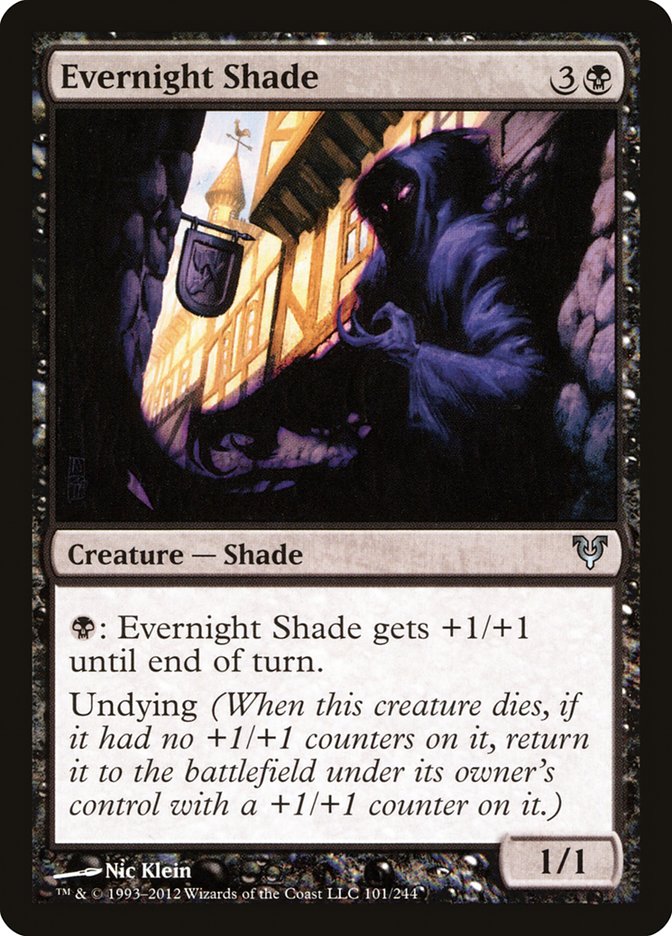 Evernight Shade [Avacyn Restored] | Galaxy Games LLC