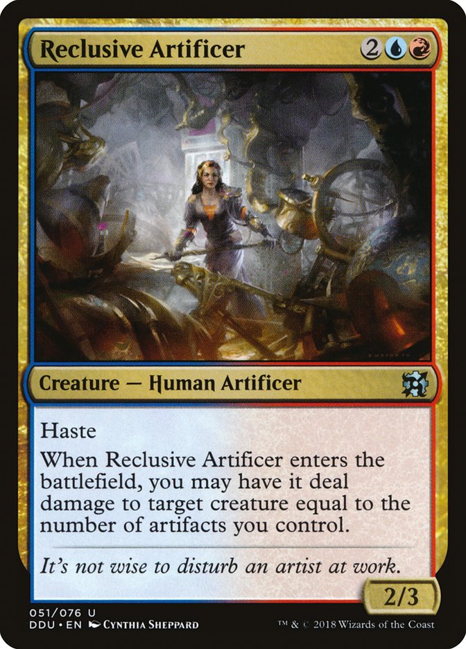 Reclusive Artificer [Duel Decks: Elves vs. Inventors] | Galaxy Games LLC