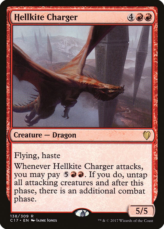 Hellkite Charger [Commander 2017] | Galaxy Games LLC