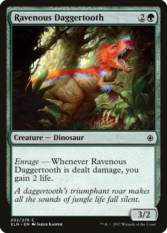 Ravenous Daggertooth [Ixalan] | Galaxy Games LLC