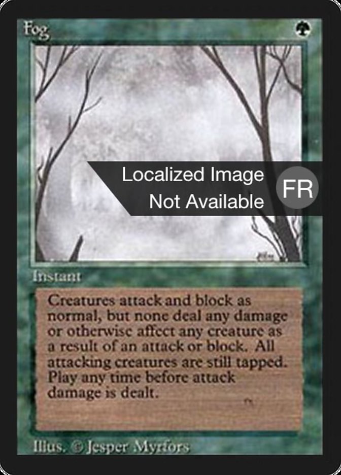 Fog [Foreign Black Border] | Galaxy Games LLC