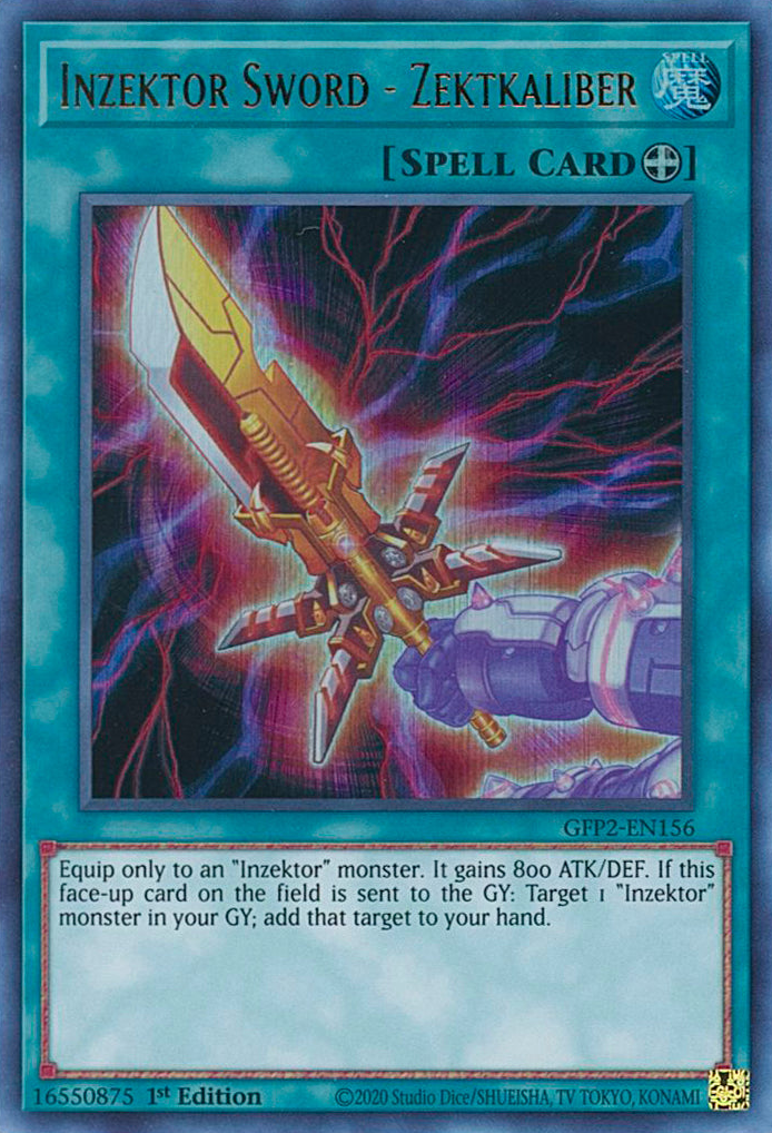 Inzektor Sword - Zektkaliber [GFP2-EN156] Ultra Rare | Galaxy Games LLC