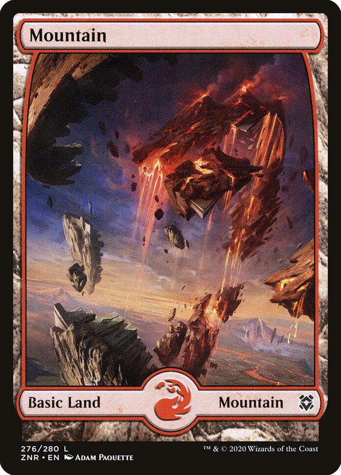 Mountain (276) [Zendikar Rising] | Galaxy Games LLC