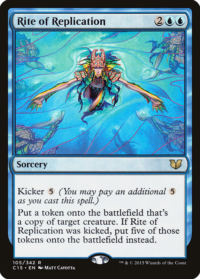 Rite of Replication [Commander 2015] | Galaxy Games LLC