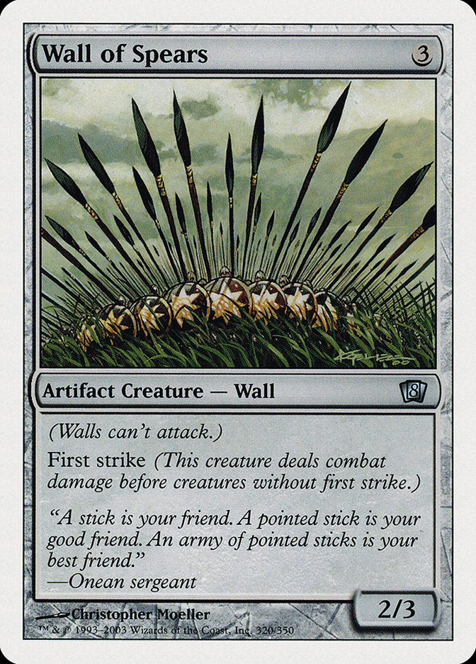 Wall of Spears [Eighth Edition] | Galaxy Games LLC