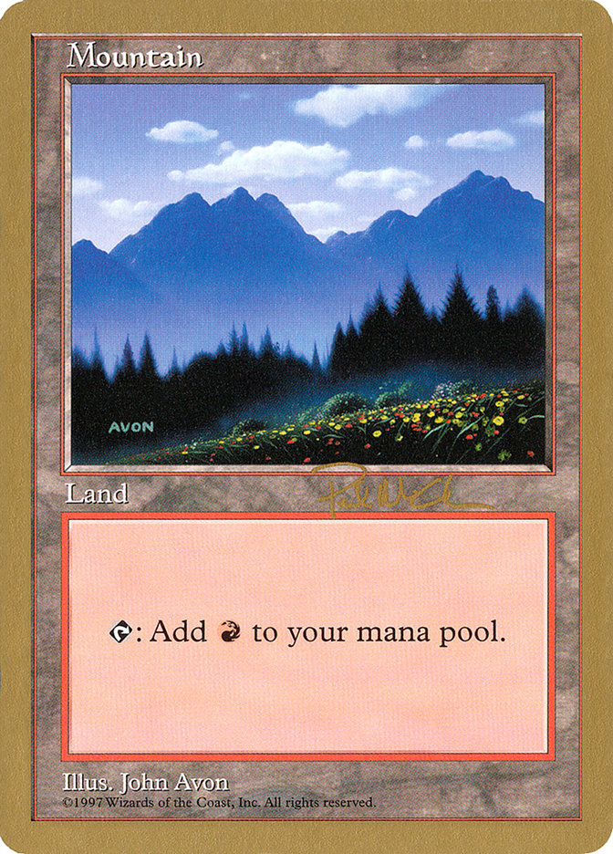 Mountain (pm445) (Paul McCabe) [World Championship Decks 1997] | Galaxy Games LLC