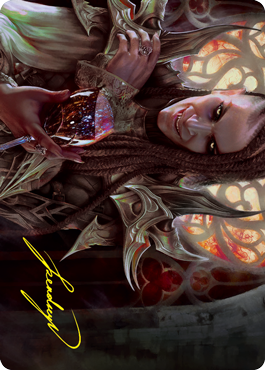 Voldaren Epicure 2 Art Card (Gold-Stamped Signature) [Innistrad: Crimson Vow Art Series] | Galaxy Games LLC