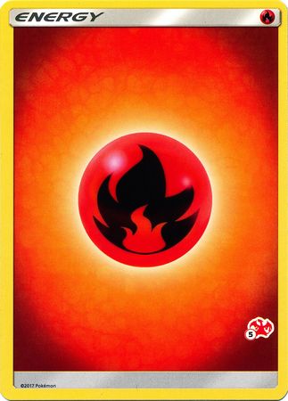 Fire Energy (Charizard Stamp #5) [Battle Academy 2020] | Galaxy Games LLC