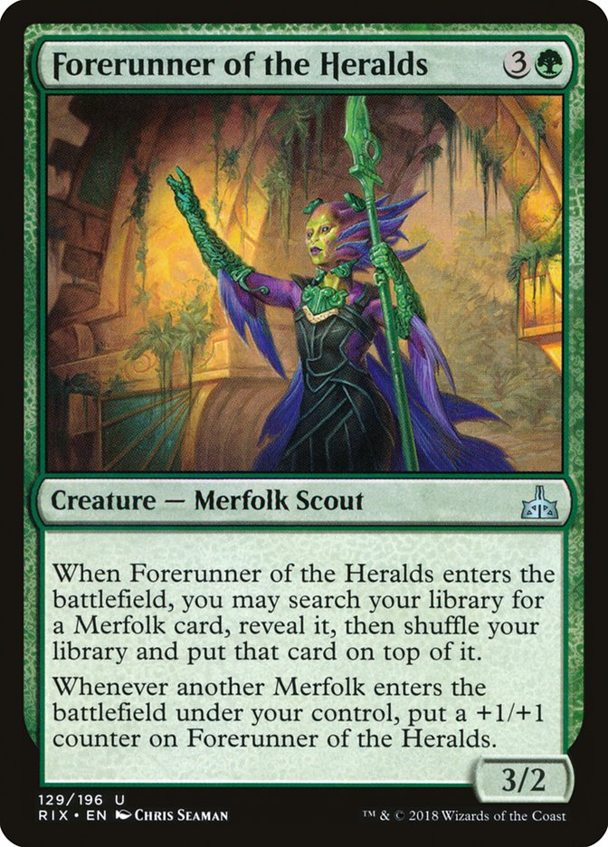 Forerunner of the Heralds [Rivals of Ixalan] | Galaxy Games LLC