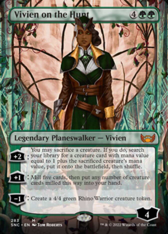 Vivien on the Hunt (Borderless) [Streets of New Capenna] | Galaxy Games LLC