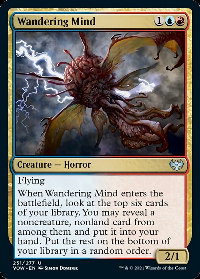 Wandering Mind [Innistrad: Crimson Vow] | Galaxy Games LLC