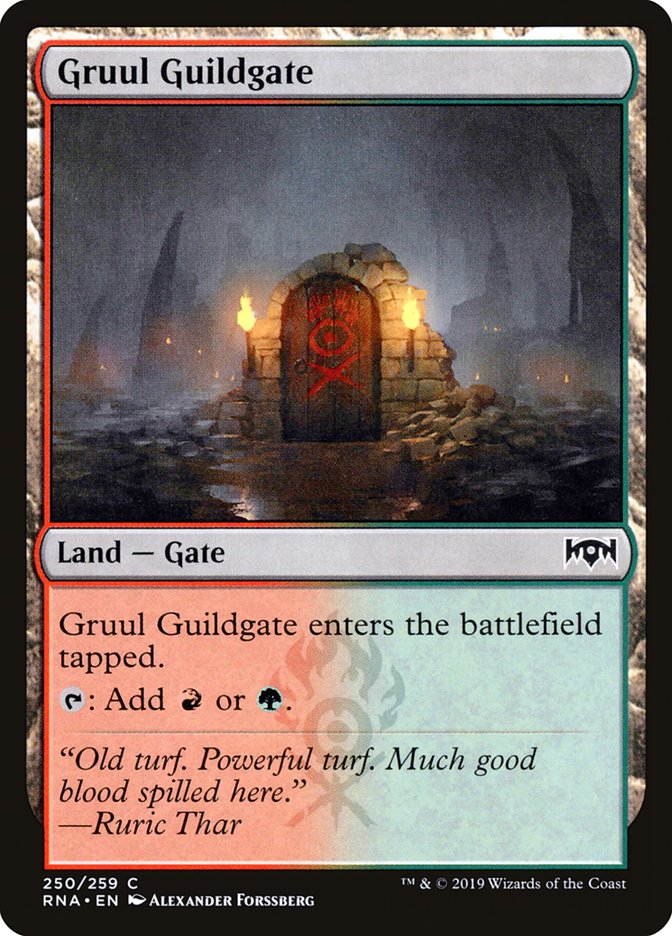 Gruul Guildgate (250/259) [Ravnica Allegiance] | Galaxy Games LLC