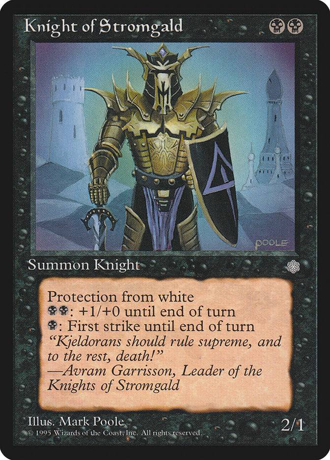 Knight of Stromgald [Ice Age] | Galaxy Games LLC