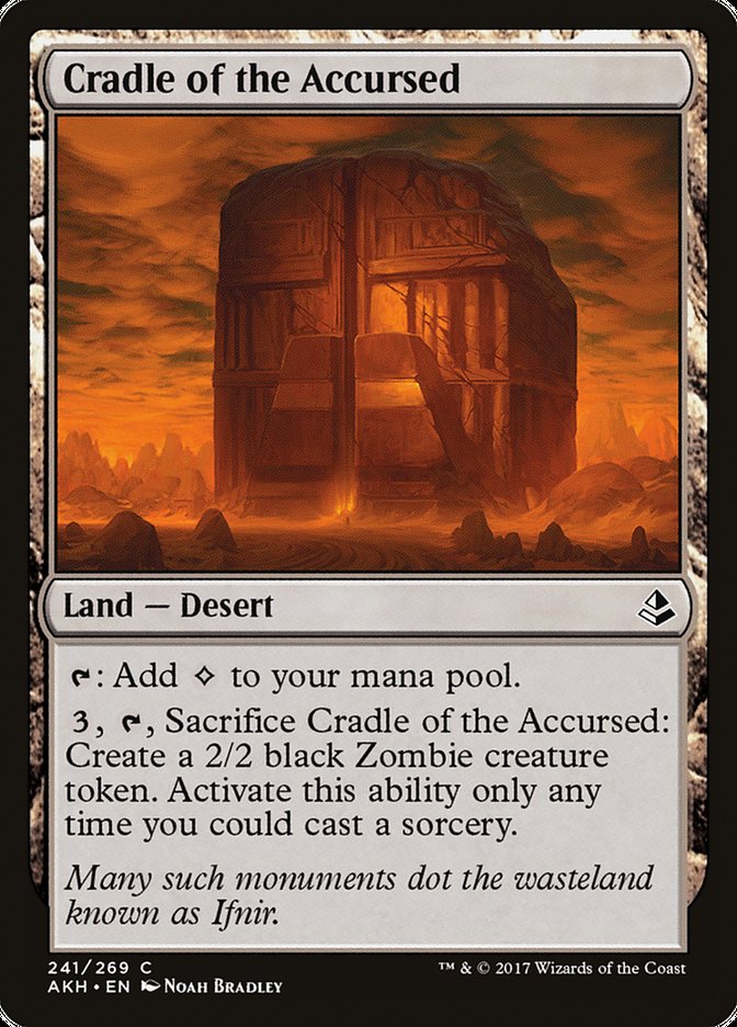 Cradle of the Accursed [Amonkhet] | Galaxy Games LLC