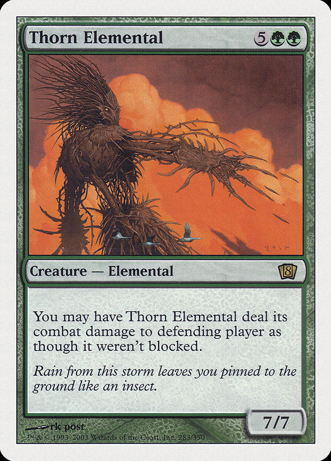 Thorn Elemental [Eighth Edition] | Galaxy Games LLC