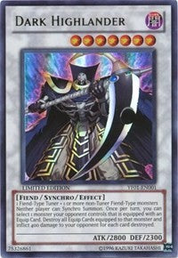 Dark Highlander [YF01-EN001] Ultra Rare | Galaxy Games LLC