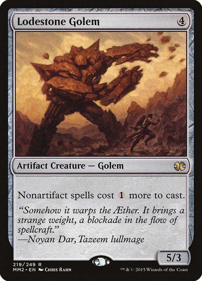 Lodestone Golem [Modern Masters 2015] | Galaxy Games LLC