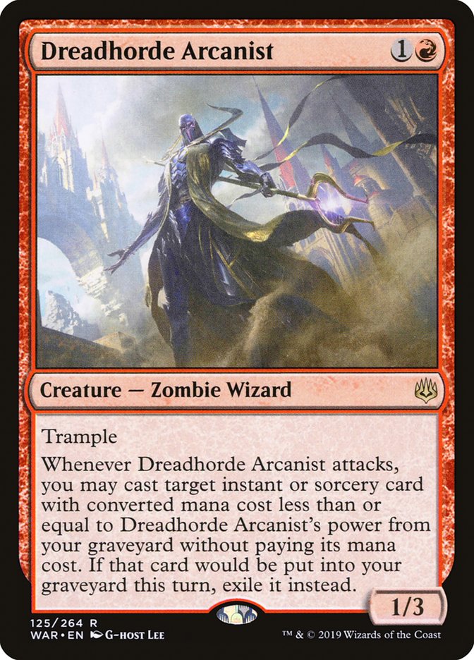 Dreadhorde Arcanist [War of the Spark] | Galaxy Games LLC