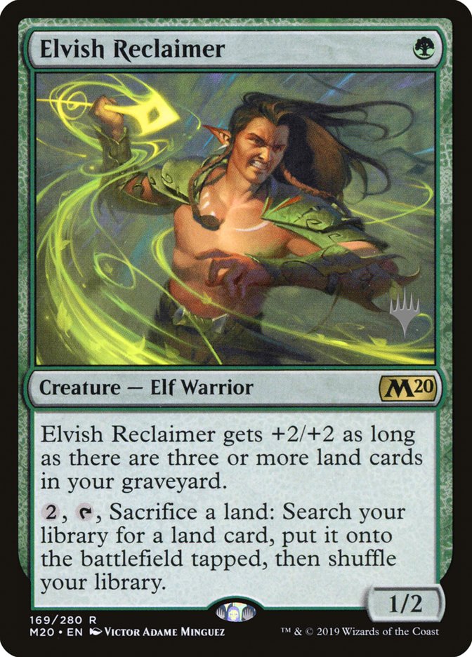 Elvish Reclaimer (Promo Pack) [Core Set 2020 Promos] | Galaxy Games LLC