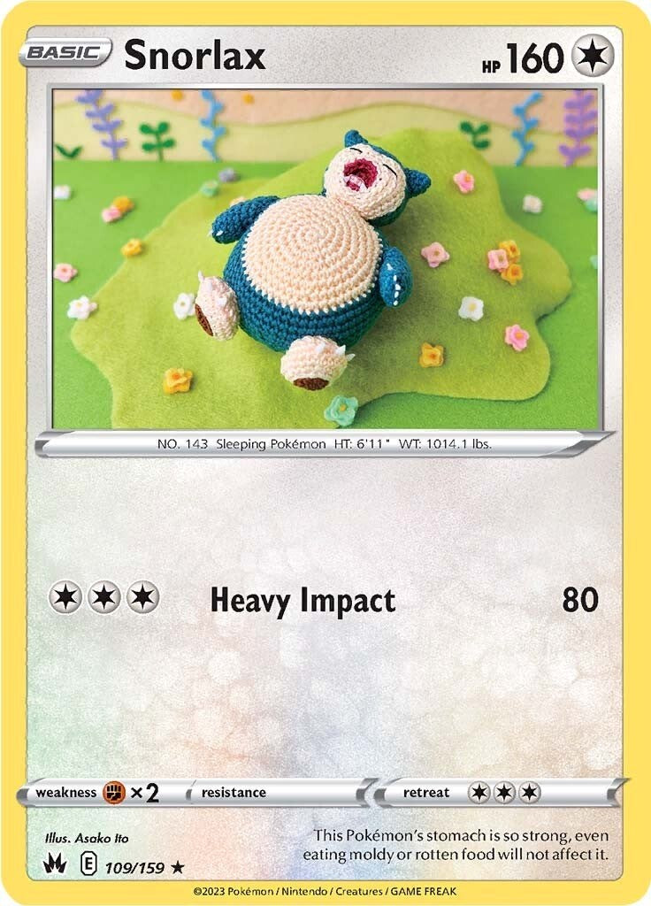 Snorlax (109/159) [Sword & Shield: Crown Zenith] | Galaxy Games LLC