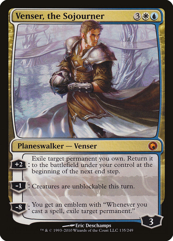 Venser, the Sojourner [Scars of Mirrodin] | Galaxy Games LLC