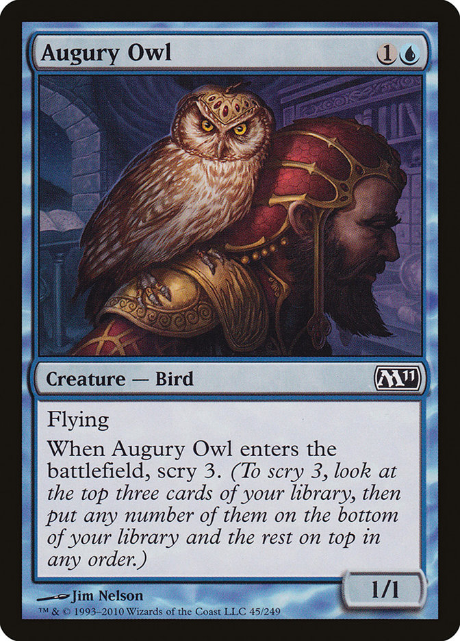 Augury Owl [Magic 2011] | Galaxy Games LLC