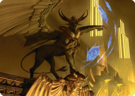 Raffine, Scheming Seer Art Card [Streets of New Capenna Art Series] | Galaxy Games LLC