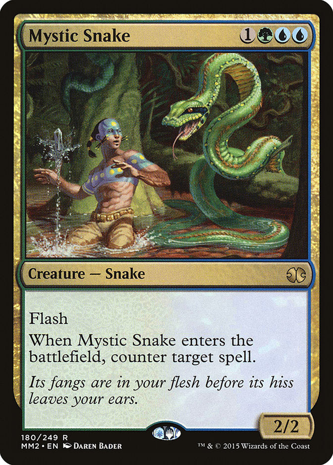 Mystic Snake [Modern Masters 2015] | Galaxy Games LLC