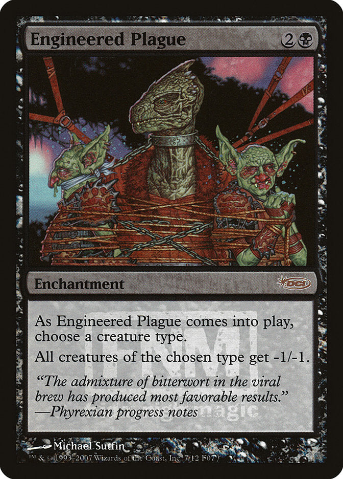 Engineered Plague [Friday Night Magic 2007] | Galaxy Games LLC