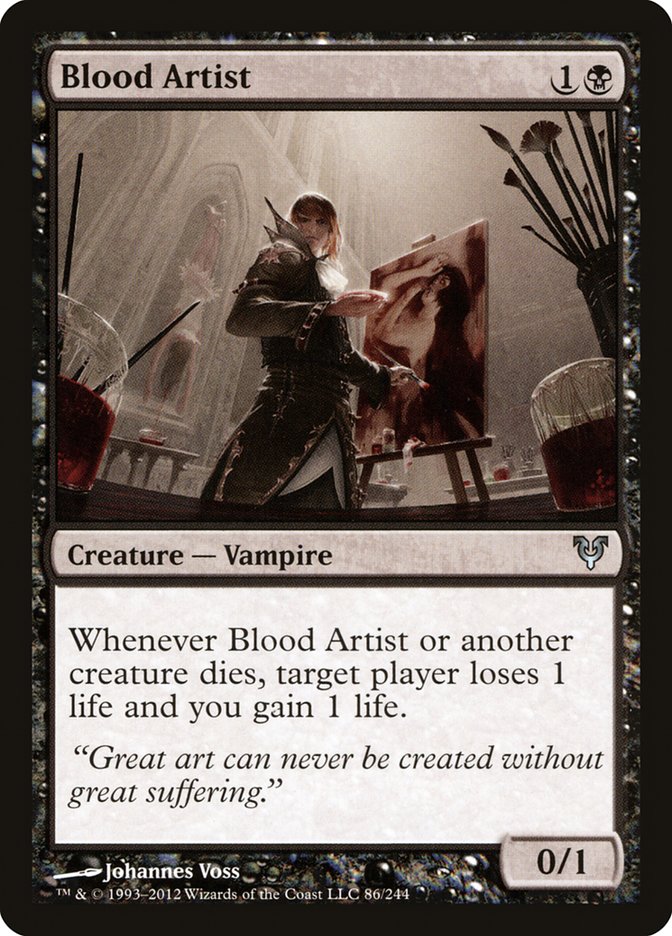 Blood Artist [Avacyn Restored] | Galaxy Games LLC